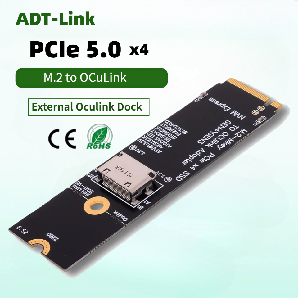 Oculink Egpu Dock Graphics Card - Tarjeta Gráfica Externa para Laptop TKM1