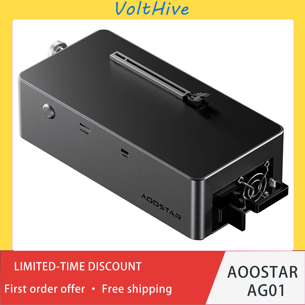 AOOSTAR AG01 AG02, base para t - Oculink Egpu Dock Graphics Card reseña y precio